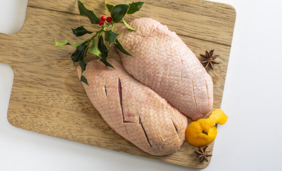 Frisk gourmet andebryst